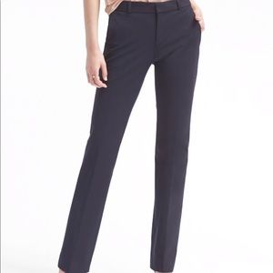 Banana Republic Logan Pants Navy